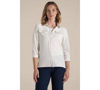 Craghoppers - Women's Nosilife Pro Langarm Bluse V - Blouse size 48, white