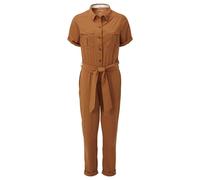 Craghoppers Nosilife Rania Short Sleeve Jumpsuit Brown 16 / Regular Woman
