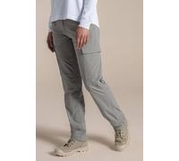 Craghoppers Womens NosiLife Rif Stretch Cargo Trousers Anti-Insect Sun Protective Hiking Vert