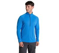 Craghoppers Nosilife Solarshield+ Half Zip Long Sleeve T-shirt Blue XL Men