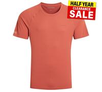 Craghoppers NosiLife SolarShield+ Mens Short Sleeve T-Shirt Casual Confort Red