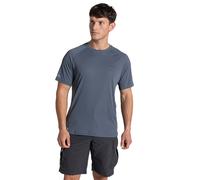 Craghoppers Nosilife Solarshield+ Men's Short Sleeve T-Shirt | T-Shirt | Dark Pewter | UK Size XL