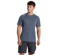 Craghoppers Men's T-shirt Nosilife Solarshield+ Short Sleeve Grey XXL