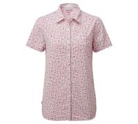 Craghoppers Nosilife Tayma Short Sleeve Shirt Pink 10 Woman