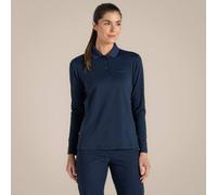 NosiLife Thornbury Insect-Repellent Long Sleeved Golf Polo Shirt Craghoppers Black 10