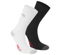 Craghoppers Nosilife Travel Socks 2Pk Men's Trainers, Size In Black / White