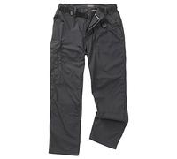 Craghoppers Outdoor Mens Kiwi Winter Lined Walking Trousers (40L) (Black Pepper)