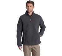 Craghoppers Men's Steeple Half-Zip Insulating Overhead Active Fleece in Dark Grey | Size: Small Craghoppers Dark Grey S