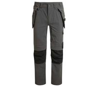 Craghoppers Unisex Adult Sheffield Detachable Holster Pocket Cargo Trousers - Carbon Grey/Black - 38R - Carbon Grey/Black - 50% Recycled Polyamide/45% Polyamide/5% Elastane