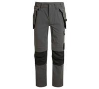Craghoppers Unisex Adult Sheffield Detachable Holster Pocket Cargo Trousers - Carbon Grey/Black - 40R - Carbon Grey/Black - 50% Recycled Polyamide/45% Polyamide/5% Elastane