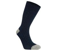 Craghoppers Unisex Adult Torver Walking Socks (3 UK-5 UK) (Blue Navy/Light Grey)