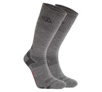(6 UK-8 UK, Coast Grey/Black Pepper) Craghoppers Unisex Adult Wool Blend Insect Repellent Advent Socks