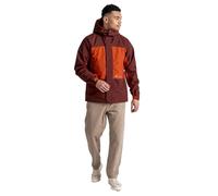 Craghoppers Unisex Dustin Waterproof Jacket: Potters Clay/Mahogany: XL