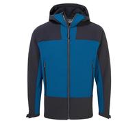 Craghoppers Men's Expert Active Hooded Softshell Rain Coat, Poseidon Blue/Dark Navy, M