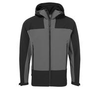 Craghoppers Unisex Expert Act Hooded Softshell, CarbGrey, Blk, S