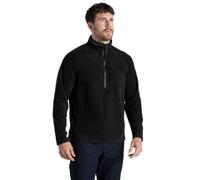 Craghoppers Unisex Expert Corey 200 Half Zip Fleece, Black, S