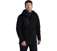 Unisex 'Expert Kiwi Pro' Stretch Waterproof Long Jacket Craghoppers Black S