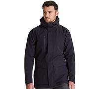 Unisex 'Expert Kiwi Pro' Stretch Waterproof Long Jacket Craghoppers Dark Navy M