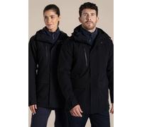Craghoppers Unisex Expert Kiwi Pro Stretch Long Jacket Waterproof Shell, Black, M