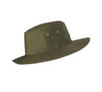 Craghoppers Unisex Kiwi Ranger Hat - Dark Moss - Dark Moss - S/M - 65% Polyester/35% Cotton