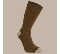 Craghoppers Unisex Torver Walking Socks | Dark Moss / Beige