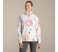 Craghoppers Women's Annjela Half Zip Printed Fleece in Off-White | Size: 20 Craghoppers Off-White 20
