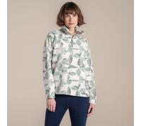 Craghoppers Womens Annjela Half Zip Fleece: Iced Matcha Print: 16 Size