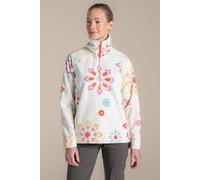 Craghoppers Women's Annjela Half Zip Printed Fleece in Off-White | Size: 8 Craghoppers Off-White 8