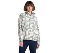Craghoppers Womens Annjela Half Zip Fleece: Iced Matcha Print: 18 Size