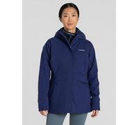 Craghoppers Womens Caldbeck Thermic Waterproof Jacket - Blue, Blue, Size 8, Women Blue