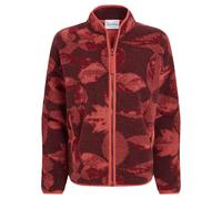 Craghoppers Womens Catalina Leaf Print Fleece Jacket - Sumac Red - 20 UK - Sumac Red - 100% Recycled Polyester