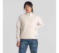 Craghoppers Womens CO2 Renu Half Zip Fleece Beige - Size 20 UK