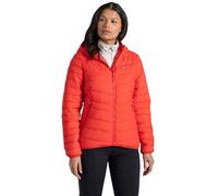 Craghoppers Compresslite Ix Hooded Water Repellent Insulating Jacket In Red Red 18