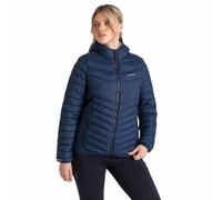 Craghoppers Womens Compresslite VIII Hooded Jacket: Blue Navy/Blue Nav
