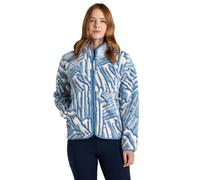 Craghoppers Womens Dante Full Zip Fleece: Dark Nimbus Blue Print: 20 S