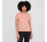 Women's Ellie Short Sleeved T Shirt, Orange 10