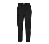 Craghoppers Womens Expert Kiwi Convertible Trousers, Black, Size 18