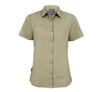 Craghoppers Women's 'Expert Kiwi' Short Sleeved Shirt in Beige | Size: 20 Craghoppers Beige 20