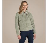 Craghoppers Grainne Hooded Full Zip Fleece Jacket In Olive Olive