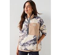 Craghoppers Womens Grange Half Zip Fleece, Off White, Size 18, Women Off White