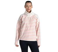 Craghoppers Womens Jacket Lily Half Zip Fleece Jumper, DeepCoralStr, 8 EU