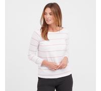 Craghoppers Women's Katitia Long Sleeved Top, Red Sandstone Stripe 10