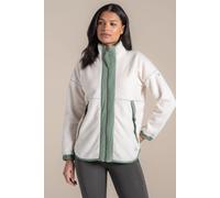 Craghoppers Women's Kidsy Borg Full-Zip Active Fleece Jacket in Cream | Size: 10 Craghoppers Cream 10