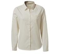 Craghoppers - Women's Kiwi II L/S Shirt - Blouse size 40, sand/grey