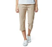 Craghoppers Women's Kiwi Pro Cropped Trousers Walking Shorts Desert Sand 8