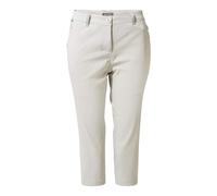 Craghoppers Womens Kiwi Pro II Crop Trouser Colour: DOVE, Size: 18