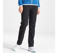 Craghoppers Women's Kiwi Pro II Trousers with 4 Pockets and Water Repellent Finish, Stretchable, Hard Wearing & Sun Protection - Perfect for Outdoor, Walking, Camping & Hiking Black