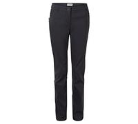 Craghoppers Women's Kiwi Pro II Trousers with 4 Pockets and Water Repellent Finish, Stretchable, Hard Wearing & Sun Protection - Perfect for Outdoor, Walking, Camping & Hiking Grey