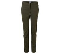 Craghoppers Women's Kiwi Pro II Trousers with 4 Pockets and Water Repellent Finish, Stretchable, Hard Wearing & Sun Protection - Perfect for Outdoor, Walking, Camping & Hiking Green