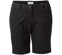 Craghoppers Women's Kiwi Pro Walking Shorts Stretch Water Repellent Hiking Pants Black 14